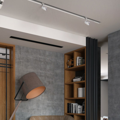 AL103 COB 30W 2700LM 4000K IP40 60 град чорний 90*180*185 мм