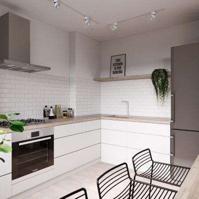 AL107 COB 14W 4000K IP40 90 град чорний 80*138 мм