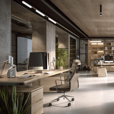 AL122 20W 4000К 120 град чорний 345*33*41 мм