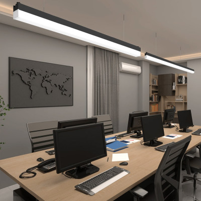 AL126 60W 4000К 120 град чорний 1200*35*65 мм