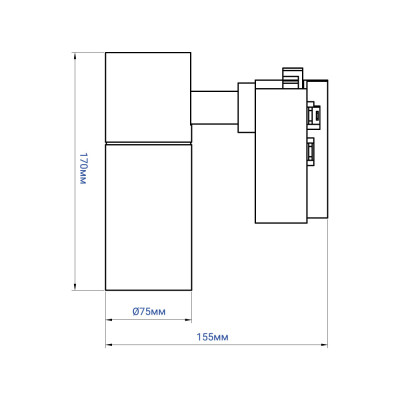 AL140 COB 30W 4000K 35 град білий