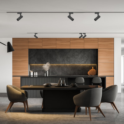 AL140 COB 20W 4000K 35 град чорний