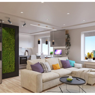 AL522-1 COB 10W білий 4000K 54*200 мм