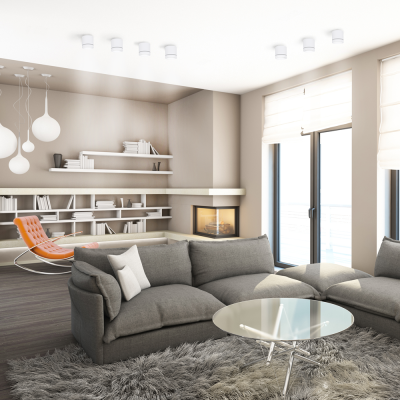 AL543 SMD 10W білий 4000K IP20 80град 80*90мм