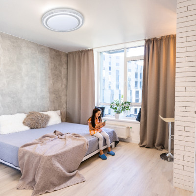 AL6060ARD 72W коло 5400Lm 2700K-6500K 500*500*100mm CRISTAL