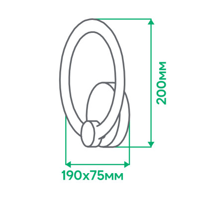 AL6130ARD 16W коло 1890Lm 3000K-6500K 190*200*75mm FELICITY