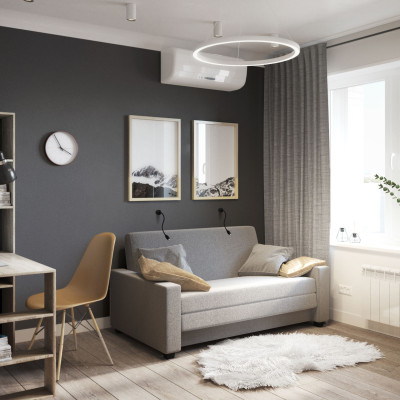 AL7720 COB 3W чорний 200Lm 3500K