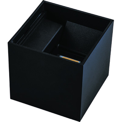 DH012 COB 2*3W 450LM 4000K IP54 , чорний 100*100*100мм