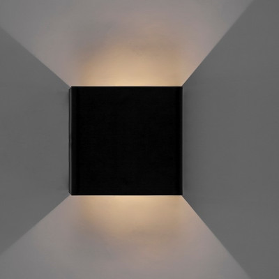 DH028 3W 4000К 230V 100Lm IP54 чорний 120*120*50