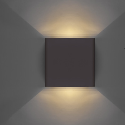 DH028 3W 4000К 230V 100Lm IP54 коричневий 120*120*50