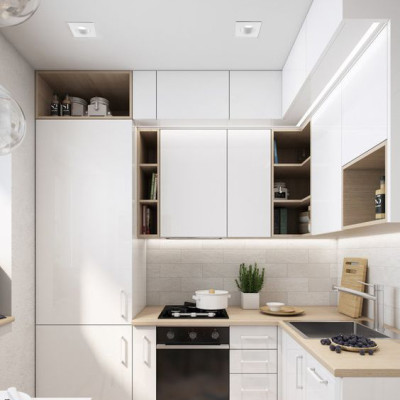 DL0380 MR16/G5.3 / пластик, білий, квадрат, поворотний