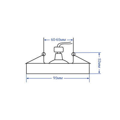 DL1842 MR16/ G5.3 / білий матовий, коло