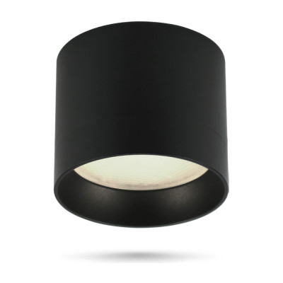 HL353 GX53 чорний круг, 83*70мм