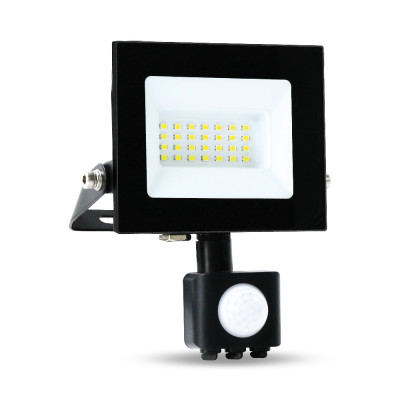 LL-2020ARD 20W з датчиком 1600Lm 6500K (145*126,5*71мм) чорний IP65