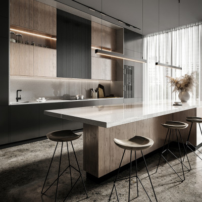 MGN300 12W 4000К 30 град чорний