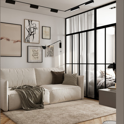 MGN306 12W 4000К 110 град чорний