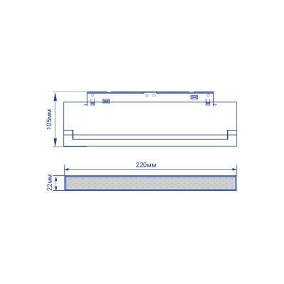 MGN306 12W 4000К 110 град чорний