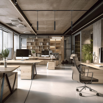 MGN320 10W 4000К 35 град чорний підвісний ф45*300*1200 мм