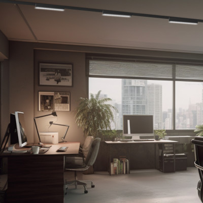 MGU400 ULTRA 12W 4000К 36 град чорний 220*25*25 мм до CAB1400