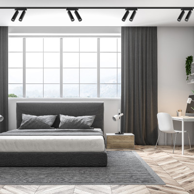 MGU403-2 ULTRA 2*7W 4000К 24 град чорний Ф31*145*115 мм