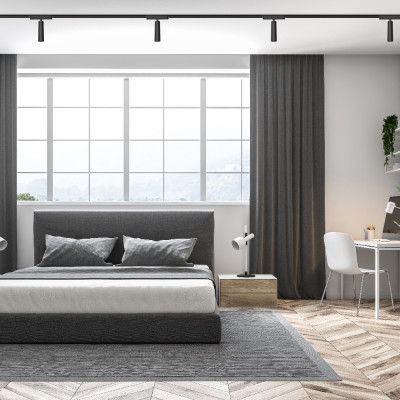 MGU403 ULTRA 7W 4000К 24 град чорний Ф31*145*130 мм