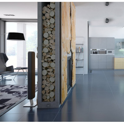 ML303-A MR16/GU10 чорний, квадрат, 80*100мм