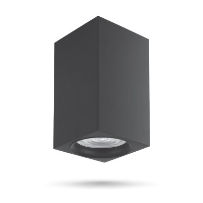 ML307 MR16/GU10 чорний, квадрат, 60*100мм