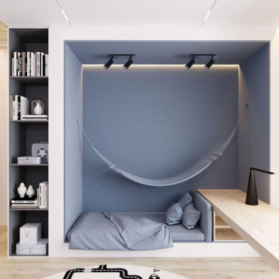 ML311-2 MR16/GU10 чорний, круг, подвійний, поворотний, 290*70*162мм