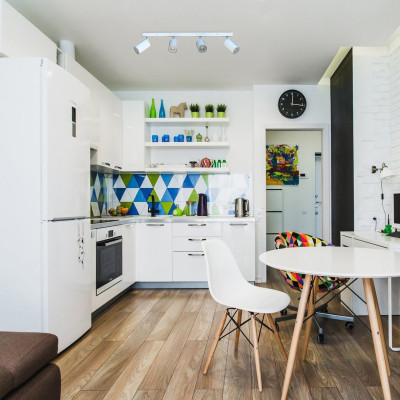 ML314-4 MR16/GU10, білий, четверний, поворотний, 550*54*130 мм  LC