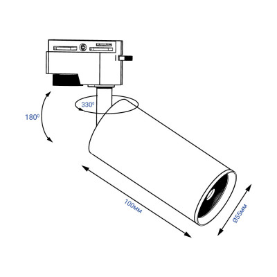 ML335 MR16/GU10 білий