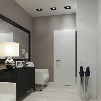 ML345 MR16/G5.3 чорний, квадрат, 97*30мм