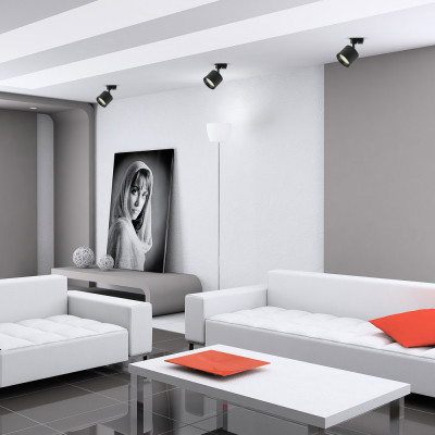 ML363 GX53 чорний, 83*70мм