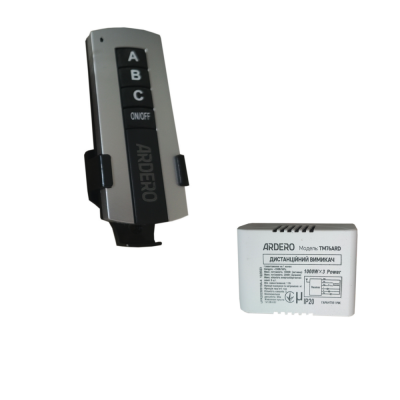 TM76ARD дистанційний вимикач 3 channel 1000W 30M