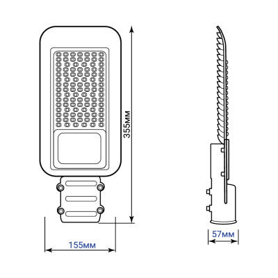 SP3032 50W консольний світильник 6500K 230V IP65