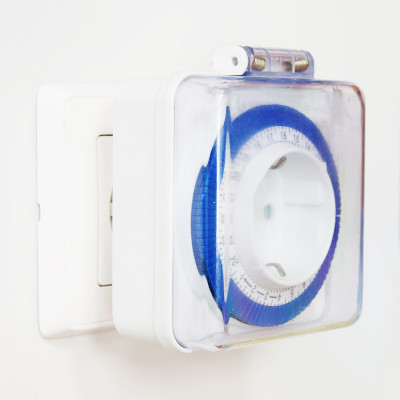 TM31/61924 3500W/16A розетка із таймером (добова) в захисному корпусі IP 44